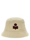 Isabel Marant Wide Brim Unisex Bucket Hat In Beige