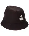 Isabel Marant Haley Bucket Hat In Black