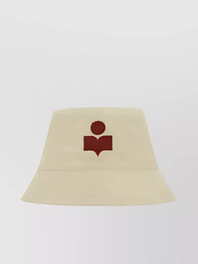 ISABEL MARANT HALEY COTTON EMBROIDERED BUCKET HAT