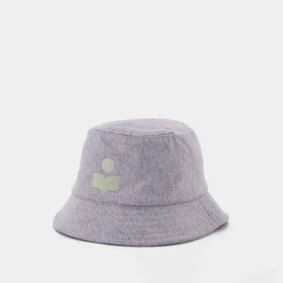 ISABEL MARANT HALEY-GB HAT - ISABEL MARANT -  LILAC - COTTON