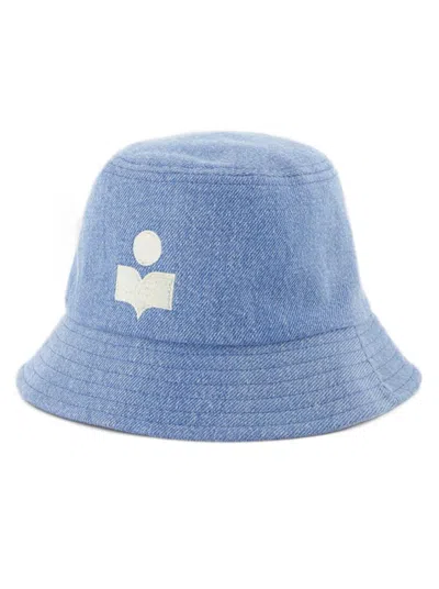 Isabel Marant Haley-gb Hat - Light Blue - Cotton