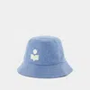 Isabel Marant Haley-gb Hat -  -  Light Blue - Cotton In Blue