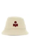 Isabel Marant Ivory Cotton Haley Bucket Hat In White