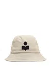 Isabel Marant Logo Bucket Hat In Beige