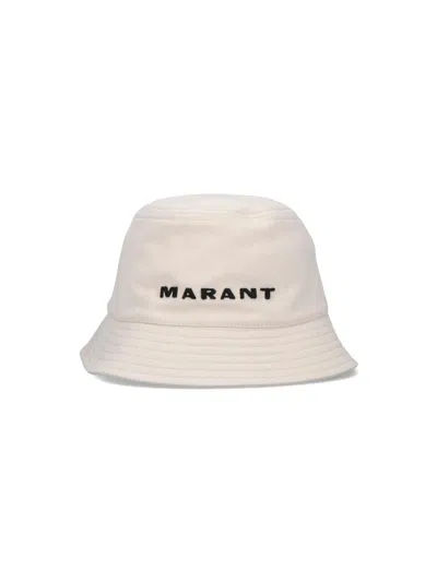 Isabel Marant 'haley' Bucket Hat In Beige