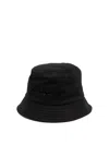 Isabel Marant Sand Cotton Haley Bucket Hat In Black