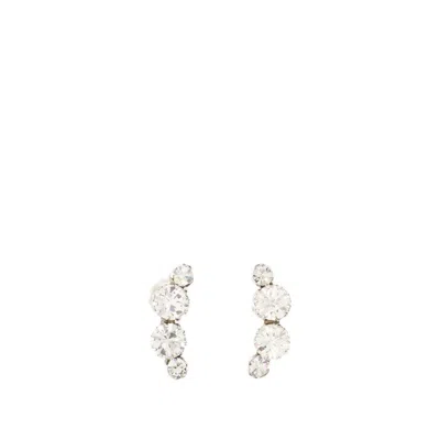 Isabel Marant Half Long Earrings - Metal - Silver
