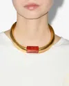 Isabel Marant Noly Chocker In Gold