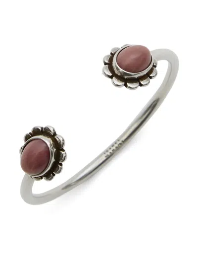 Isabel Marant Hana Bracelet In Rosewood-silver