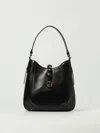 Isabel Marant Black Hobo Bag With Braided Detail And Adjustable Strap In Black