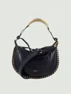 Isabel Marant Naoko Gb Crossbody In Black