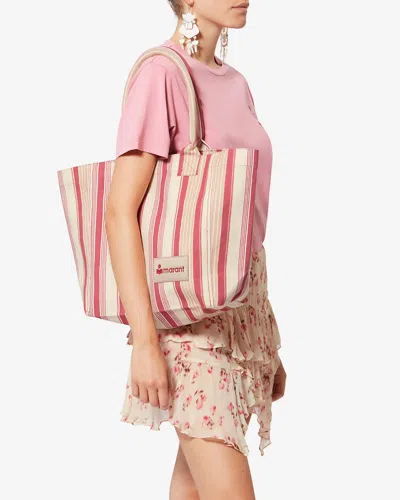 Isabel Marant Handgetragene Tasche Small Yenky In Pink