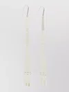 Isabel Marant Hanging Geometric Metallic Earrings