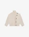 Isabel Marant Hanis Coat In Neutral