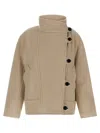 Isabel Marant Hanis Coat In Brown