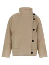 Isabel Marant Hanis Coat In Brown