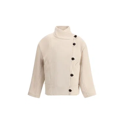 Isabel Marant Hanis Coat In White