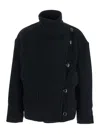 Isabel Marant Long Sleeve Coat In Black