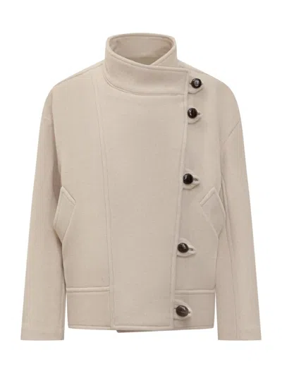 Isabel Marant Hanis-gb Coat In Neutral