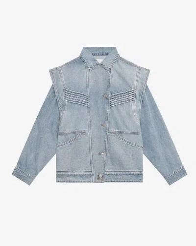 Isabel Marant Harmon Denim Jacket In 蓝色