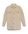 Isabel Marant Harveli Buttoned Jacket In Nude