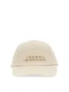 Isabel Marant Hat With Logo In Light Pink