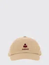 Isabel Marant Curved Brim Baseball Hat Adjustable Strap In Brown