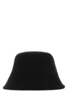 Isabel Marant Cotton Haley Bucket Hat With Broad Brim In Black