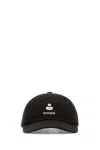 Isabel Marant Black Tomas Textured Cap