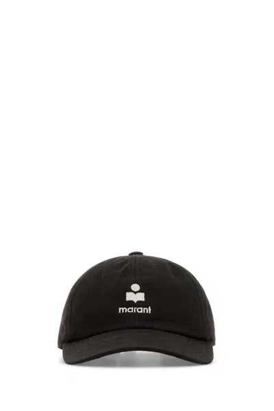 Isabel Marant Tomas Logo-embroidered Baseball Cap In Black