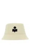 Isabel Marant Women Ivory Cotton Haley Bucket Hat In White