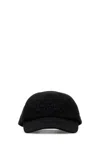 Isabel Marant Woman Black Cotton Tedji Baseball Cap In Black