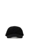 Isabel Marant Woman Black Cotton Tedji Baseball Cap In Black