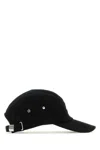 Isabel Marant Black Cotton Tedji Baseball Cap In Black