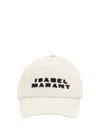 Isabel Marant Marant Tyron Embroidery Baseball Cap In White