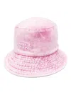 Isabel Marant Cappello Secchiello Giorgia Con Ricamo In Light Pink