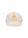 Isabel Marant Tyron Baseball Cap In White