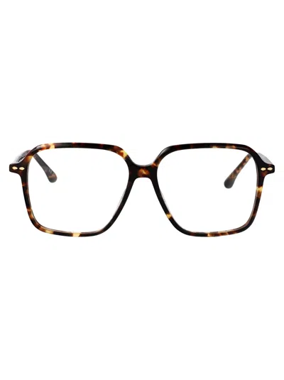 Isabel Marant Havana Acetate Glasses In Brown