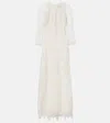 Isabel Marant Hydra Cotton-guipure Lace Maxi Dress In White