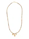 Isabel Marant Heart-hand Necklace In Gold