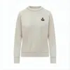 Isabel Marant Heathered Long-sleeve Crewneck Sweatshirt With Raglan Sleeves In Neutral