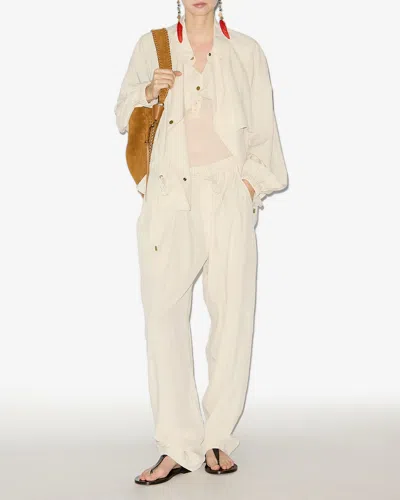 Isabel Marant Hectorina Pants In Ecru