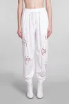 ISABEL MARANT HECTORINA PANTS IN WHITE MODAL