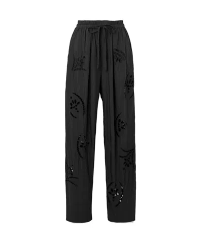 Isabel Marant Hectorina Tapered-leg Trousers In Black