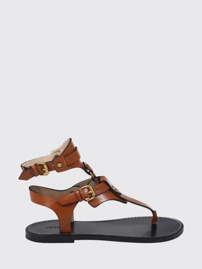 Isabel Marant Flat Sandal Woman Color Brown