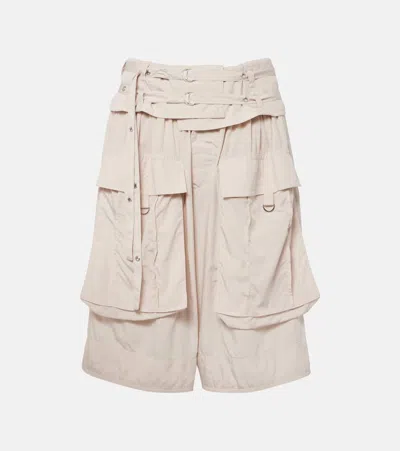 ISABEL MARANT HEIDI BELTED CARGO SHORTS