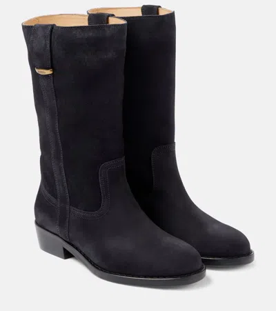 ISABEL MARANT HEIKEE 35 SUEDE ANKLE BOOTS