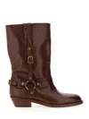 Isabel Marant Brown Heiko Mid-calf Boots In Brown