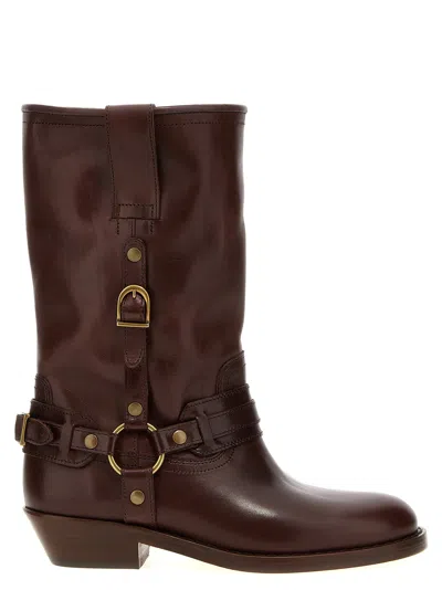 Isabel Marant 'heiko' Ankle Boots In Brown