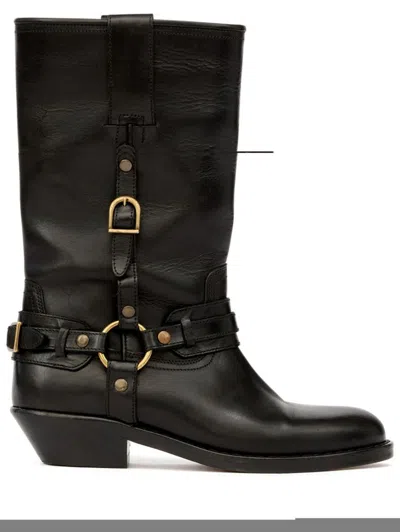 ISABEL MARANT 'HEIKO' BLACK BOOTS